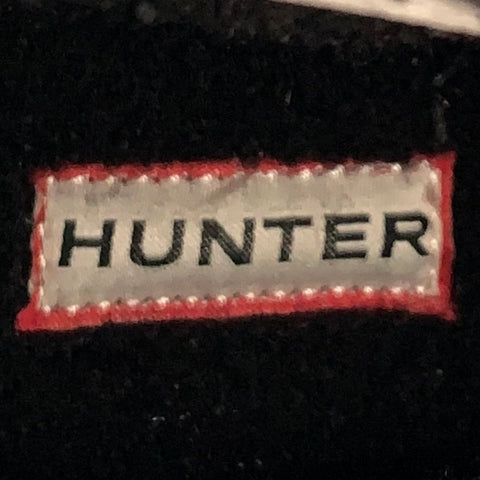 KILLING EVE x HUNTER Size 5 Limited Edition Black Nylon Pull On Boots