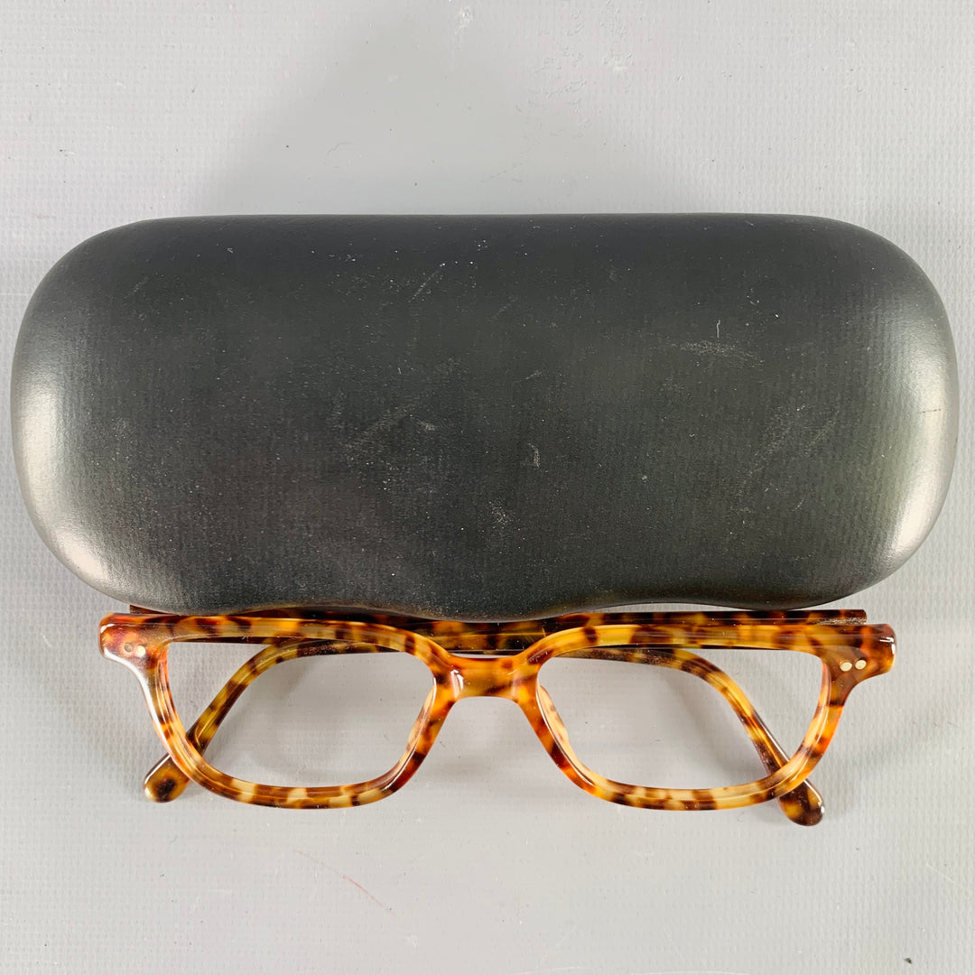 GIORGIO ARMANI Brown Tortoiseshell Acetate Frames