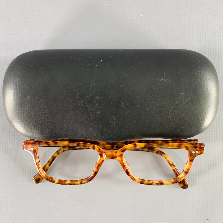 GIORGIO ARMANI Brown Tortoiseshell Acetate Frames