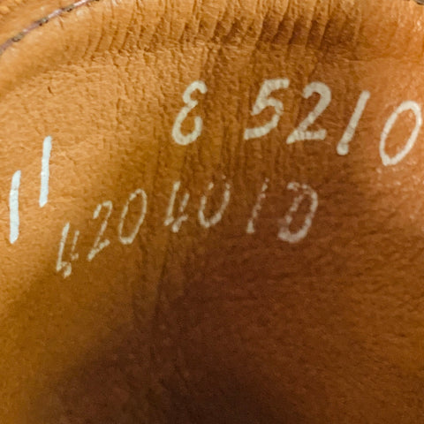 ALLEN EDMONDS Size 11 Liverpool Brown Leather Ankle Chelsea Boots