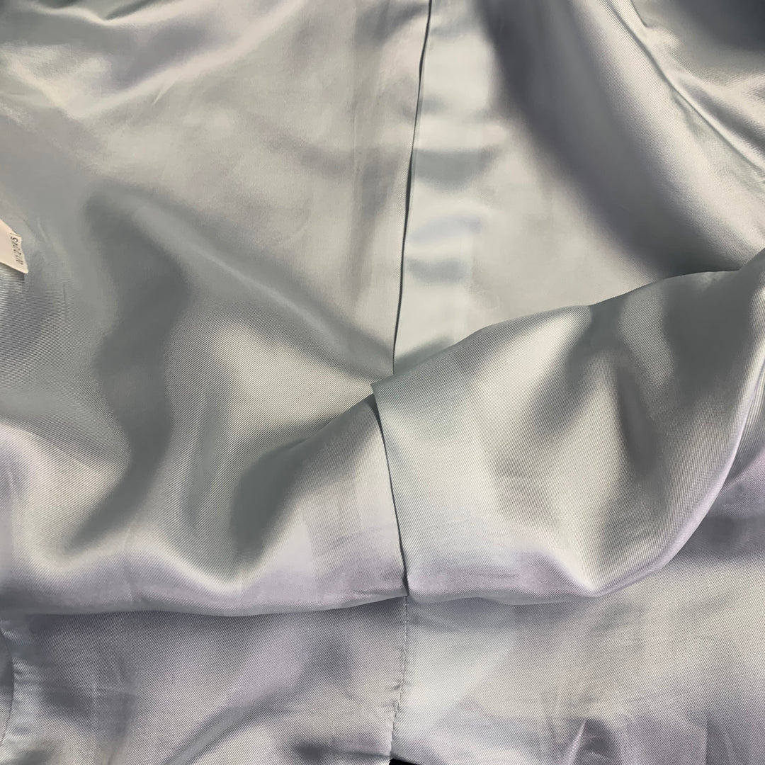 FUTURE OZBEK Size 4 Navy Polyamide Blend Single Breasted Blazer Mini Skirt Set