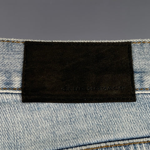 CLUB MONACO Size 30 Blue Cotton Blend Skinny Five Pockets Jeans