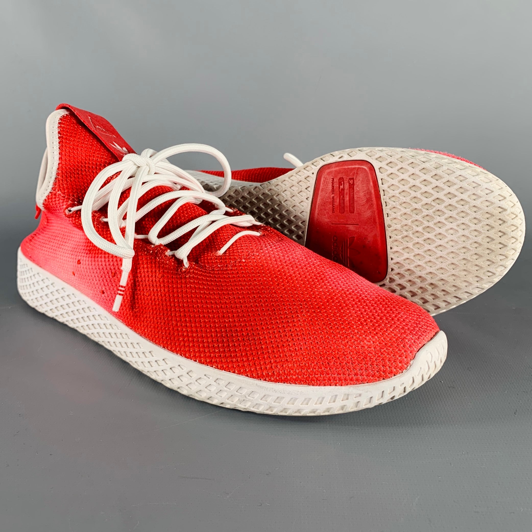 red pharrell adidas
