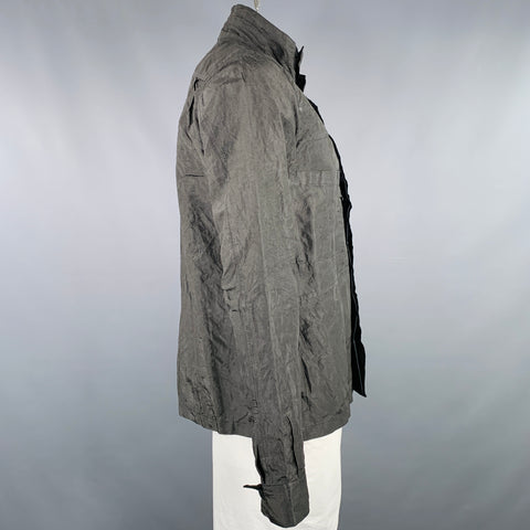 VOLLEBAK Size L Black Dyneema Buttoned Indestructible Jacket