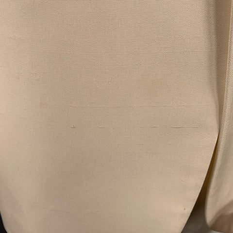GIORGIO ARMANI Size 42 White Silk Peak Lapel Sport Coat