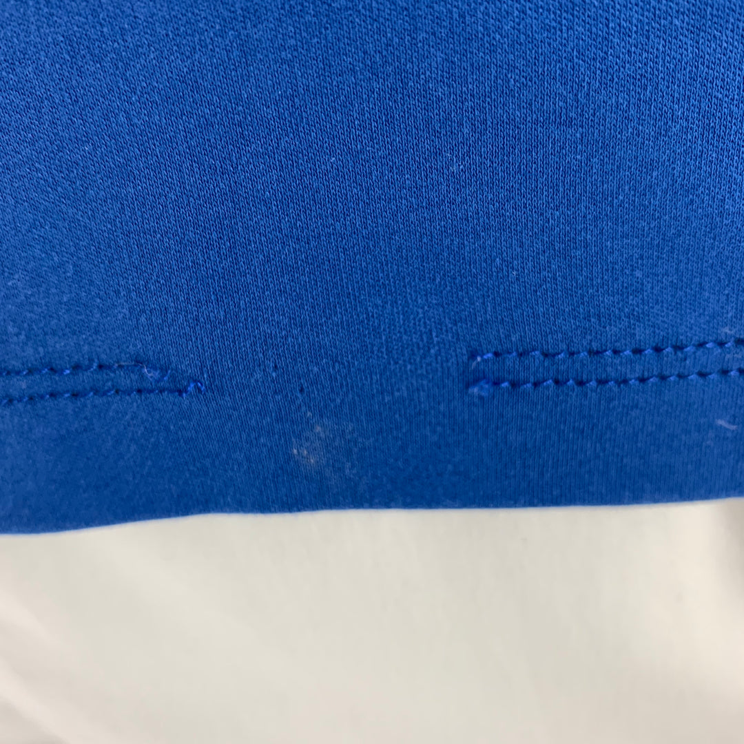 HUGO BOSS Size L Blue Cotton Short Sleeve T-shirt
