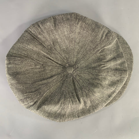 MONSIVAIS & CO. Size One Size Grey Canvas Cotton Hats