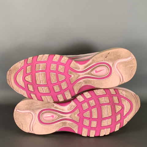 NIKE Size 9.5 Pink Nylon Lace Up Sneakers