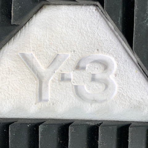 Y-3 Size 10.5 Harigane 2 White Black Mesh Sneakers