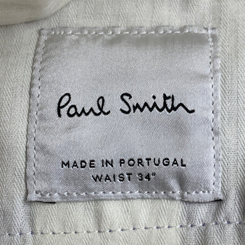 PAUL SMITH Size 31 Purple Lavender Twill Viscose Cotton Blend Dress Pants