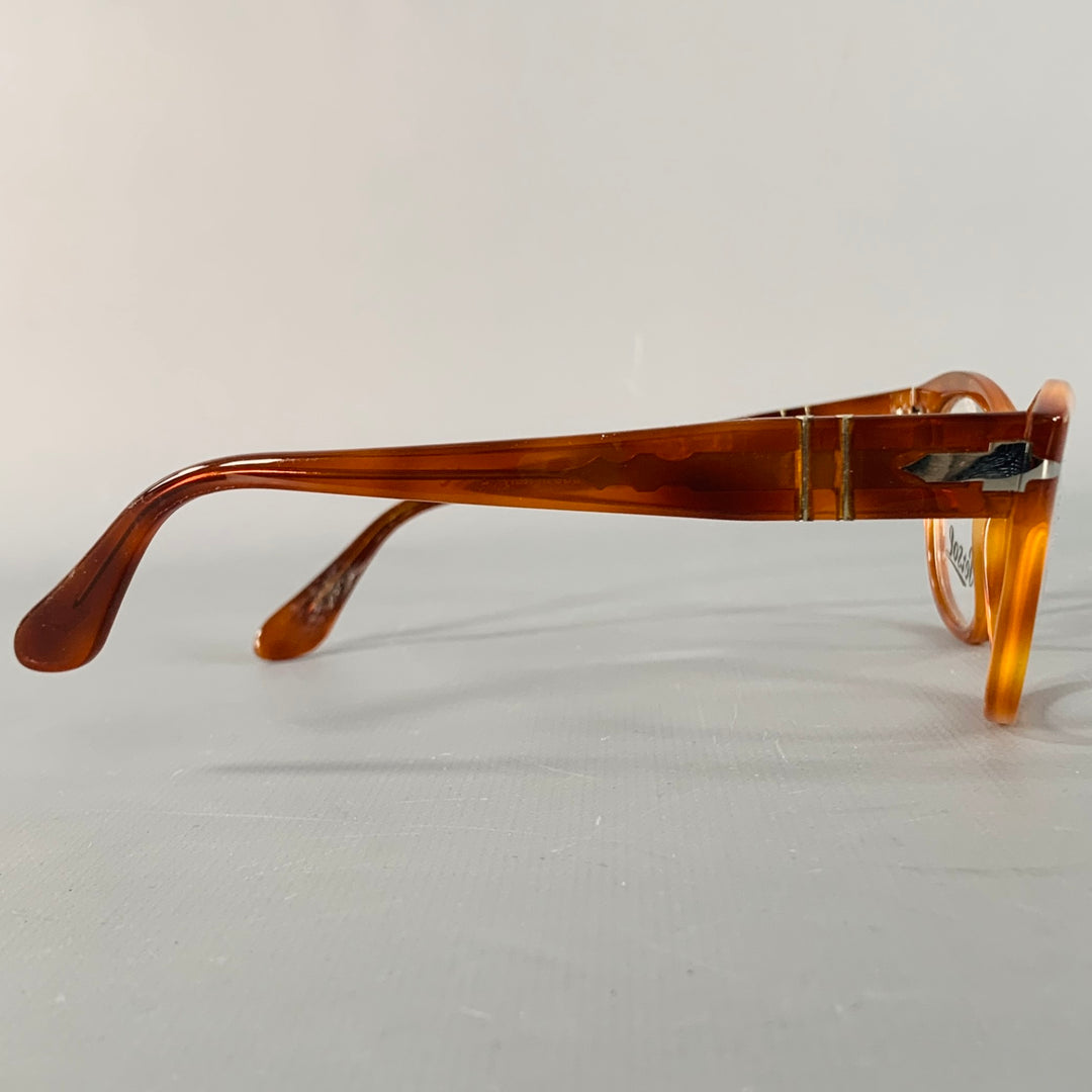 PERSOL Terra di Siena Orange Tortoiseshell Acetate Frames