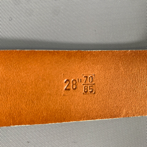 TARDINI Waist Size 28 White Black Lizard Leather Belt