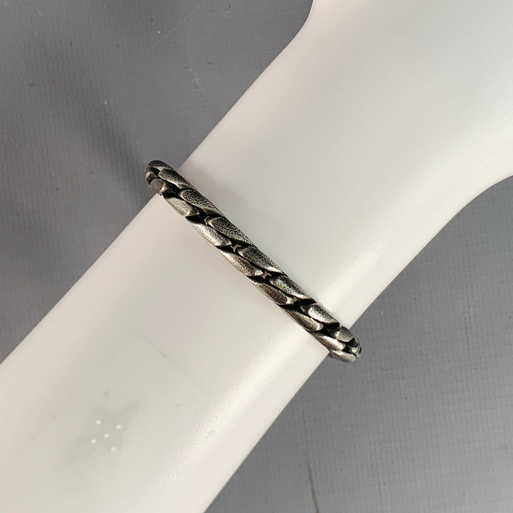 DAVID YURMAN Sterling Silver Gunmetal Chain Bracelet