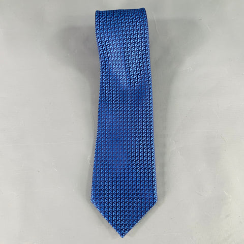 Cravate en soie bleu marine CHARVET