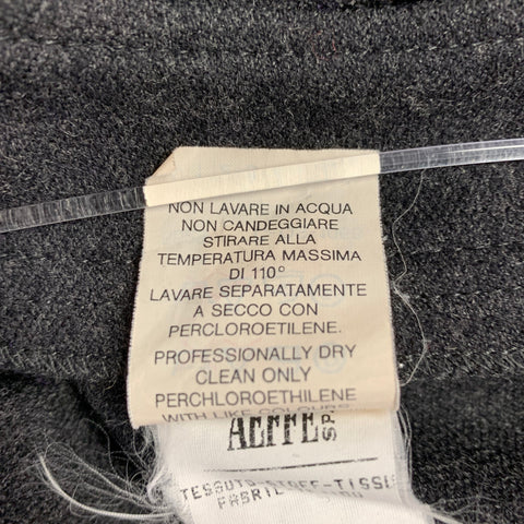 PHILOSOPHY di ALBERTA FERRETTI Size 6 Grey Wool Blend Flat Front Casual Pants