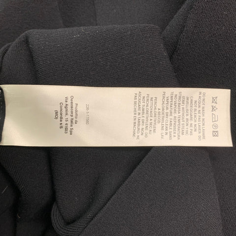 DRKSHDW Size S Black Viscose Blend Solid Maxi Skirt