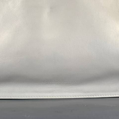 BOTTEGA VENETA White Leather Handbag