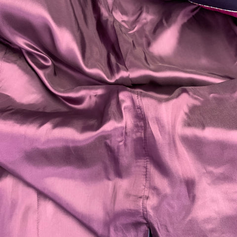 PAUL SMITH Size 44 Purple Wool Mohair Sport Coat