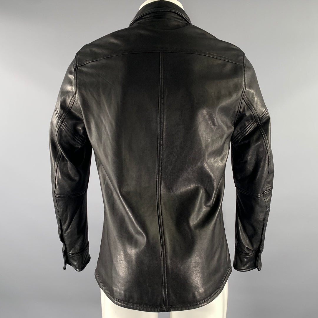 ROGUE Size M Black Leather Jacket