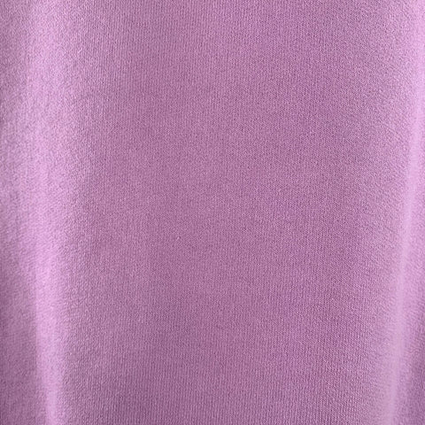 RASSVET Size S Purple Blue Print Cotton Crew Neck Sweatshirt