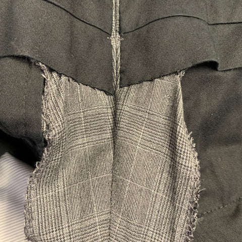 BAND OF OUTSIDERS Size 38 Regular Grey Glenplaid Wool Notch Lapel Suit