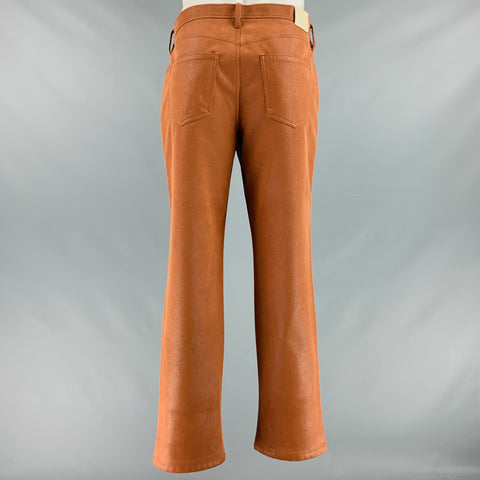 SEFR Taille 36 Pantalon décontracté en mélange de polyester camel 5 poches