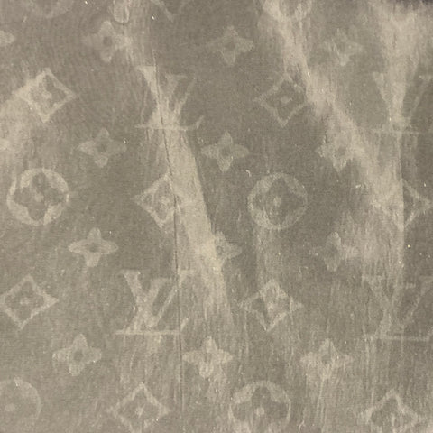 Short de bain LOUIS VUITTON noir en nylon à cordon avec logo, taille M