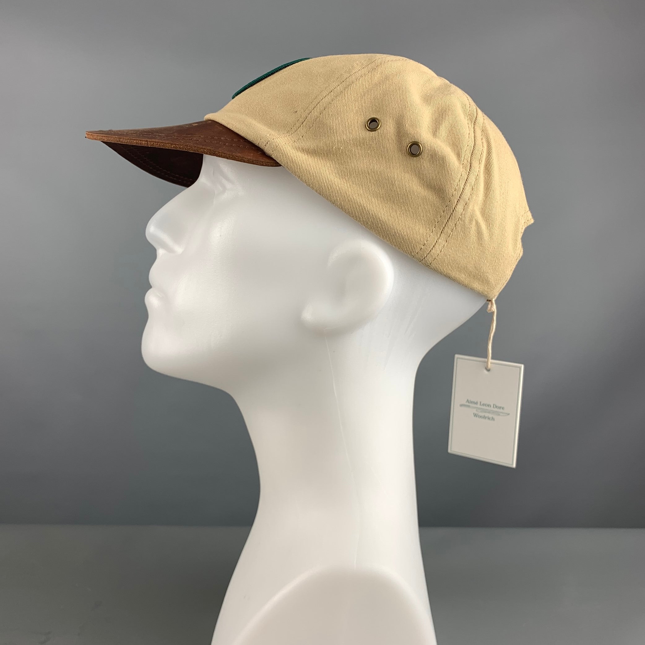AIME LEON DORE One Size Beige Brown Patch Twill Hats – Sui Generis