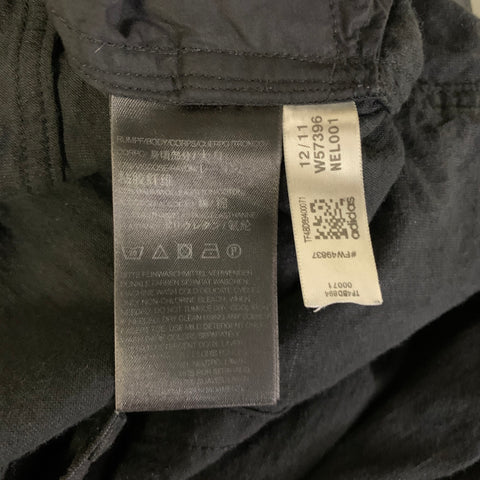 Y-3 Size L Black Cotton Blend Wide Leg Casual Pants