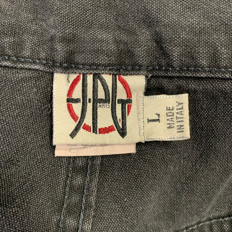 JEAN PAUL GAULTIER Jean Fuselé Cinq Poches en Coton Noir Taille L