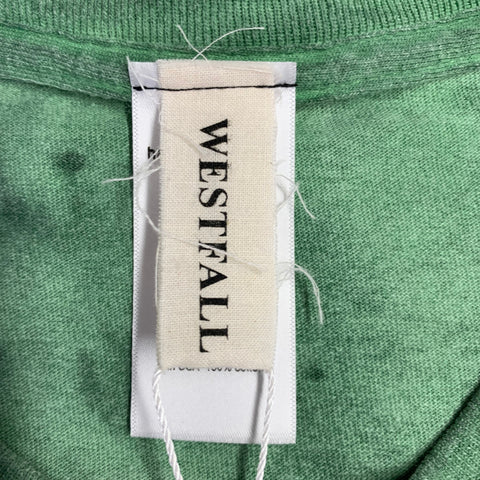 WESTFALL Size M Healing Green Multi Color Graphic Cotton Crew Neck T-shirt