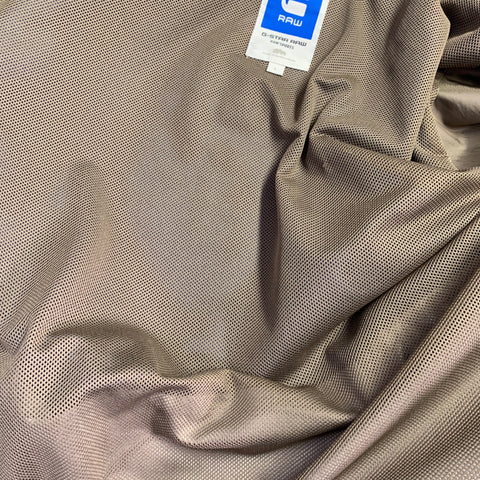 G-STAR Size L Blue Grey Two Toned Polyester Mesh Lined Zip Up Track Jacket