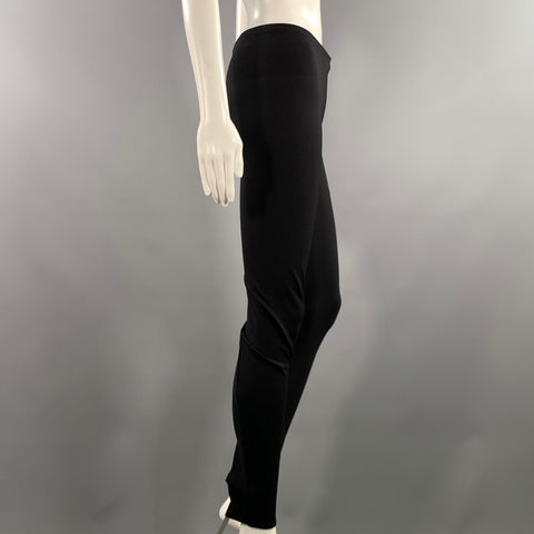 THE ROW Size S Black Elastane Blend AN425 Leggings Casual Pants