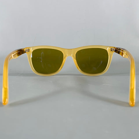 TOM FORD Andrew Yellow Amber Acetate Sunglasses