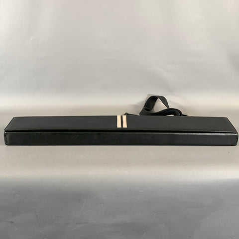 RICK OWENS Black Grey Leather Clutch Bags