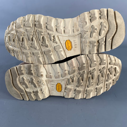 FEIT Size 9.5 Tan Suede Lace-Up Chunky Sole Sneakers