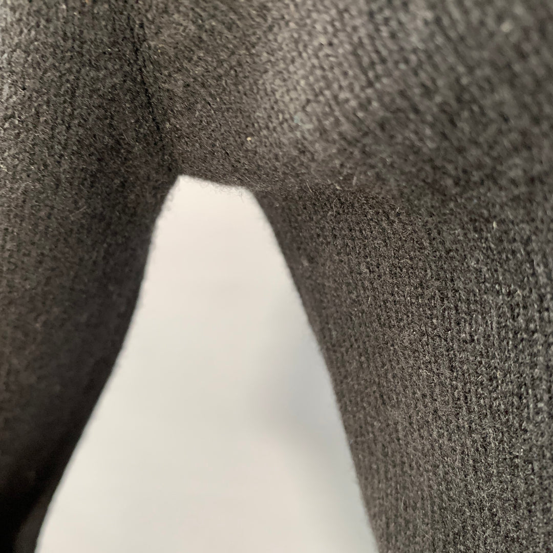 SUITSUPPLY Size XL Black Knit Cashmere Crew Neck Sweater