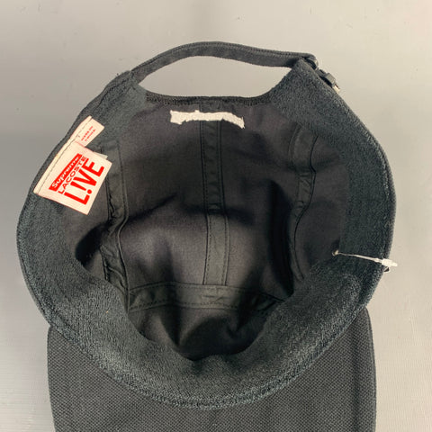 SUPREME x LACOSTE  One Size Black Logo Cotton Hats
