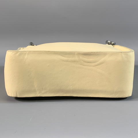 STAND STUDIO Cream Leather Cross Body Bag