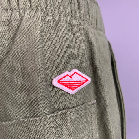 BATTENWEAR Size L Olive Cotton Drawstring Waistband Casual Pants