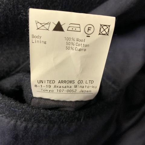 UNIONMADE Size M Navy 1125-133-5095 Wool Jacket