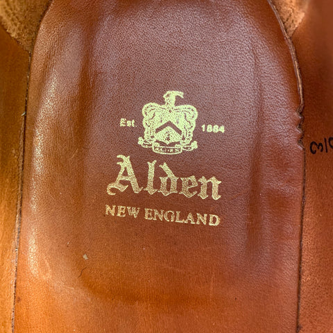 ALDEN Size 10 Brown Leather Tassels Loafers