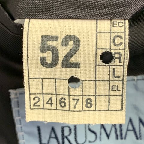 Veste de Sport en Cachemire à Carreaux Fenêtre Marron Noir Beige LARUSMIANI Taille 42