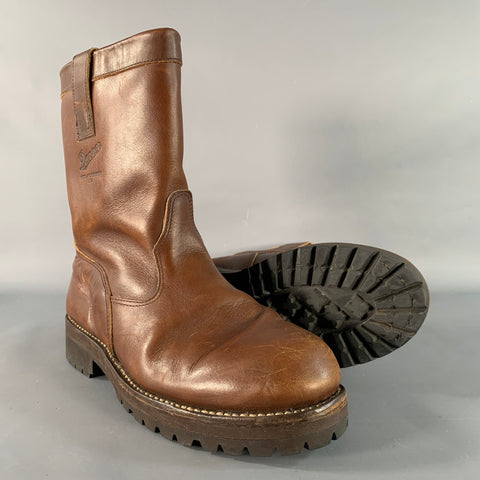 DANNER Size 11 Brown Leather Pull On Boots