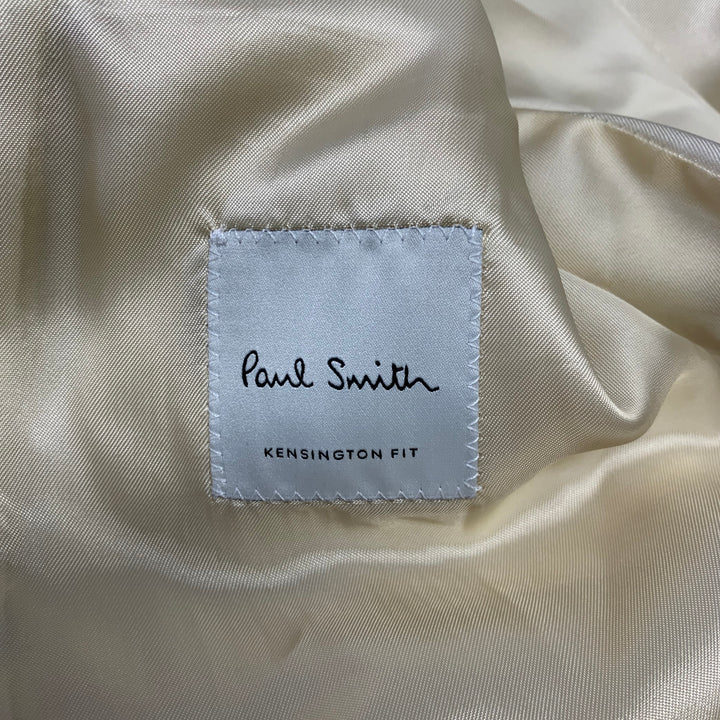 PAUL SMITH Chest Size 46 Regular Yellow Velvet Cotton Blend Sport Coat