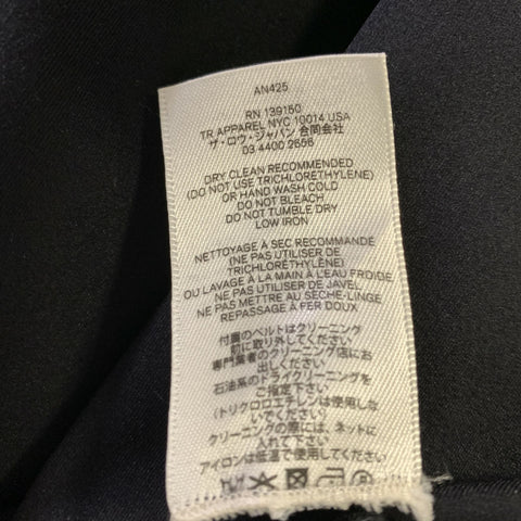 THE ROW Size S Black Elastane Blend AN425 Leggings Casual Pants