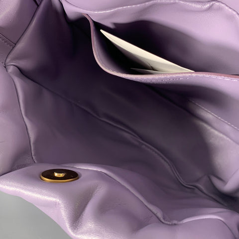 STELLA McCARTNEY Purple Faux Leather Handbag