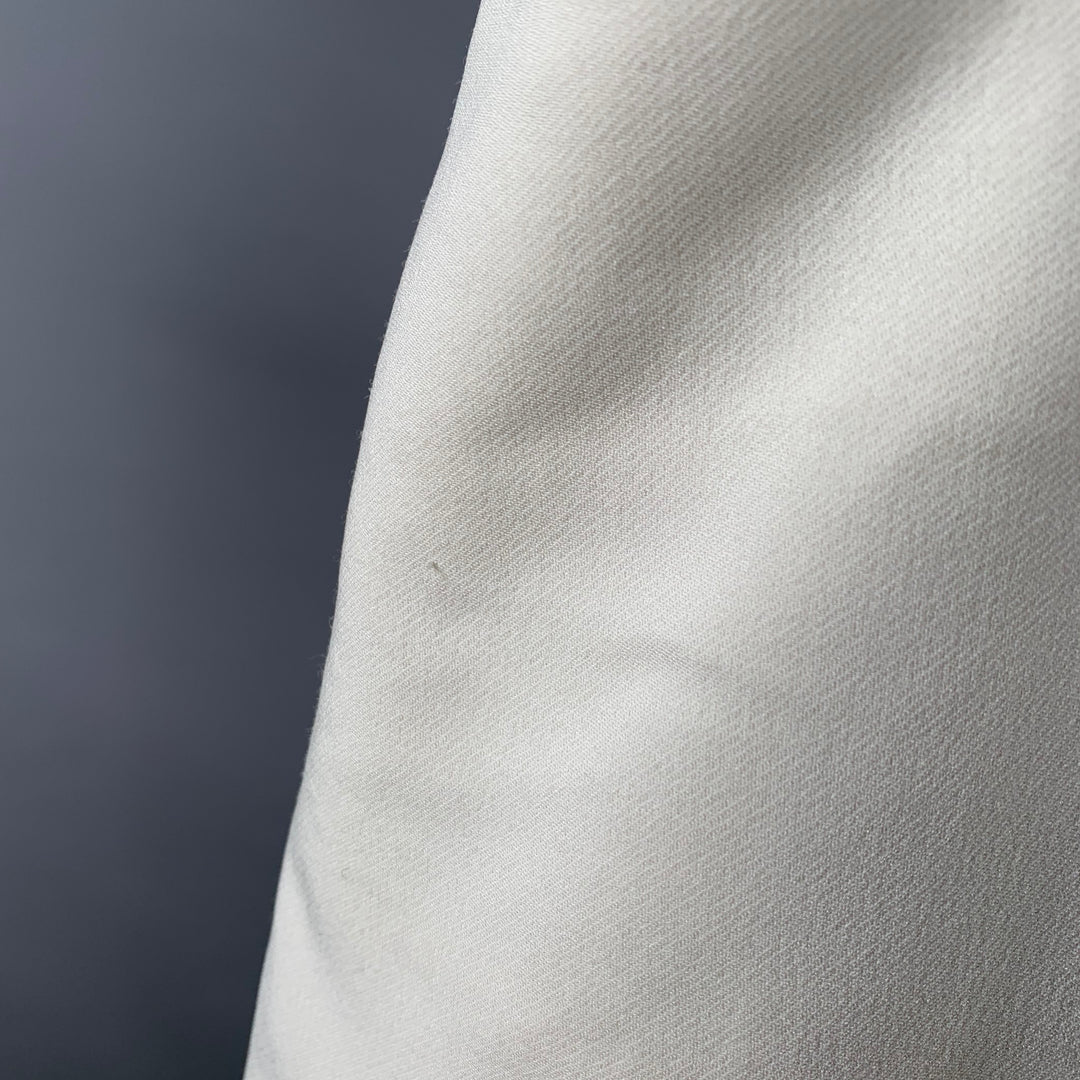 GARETH PUGH SS09 Size M White Black  Two Tone Open Front Coat