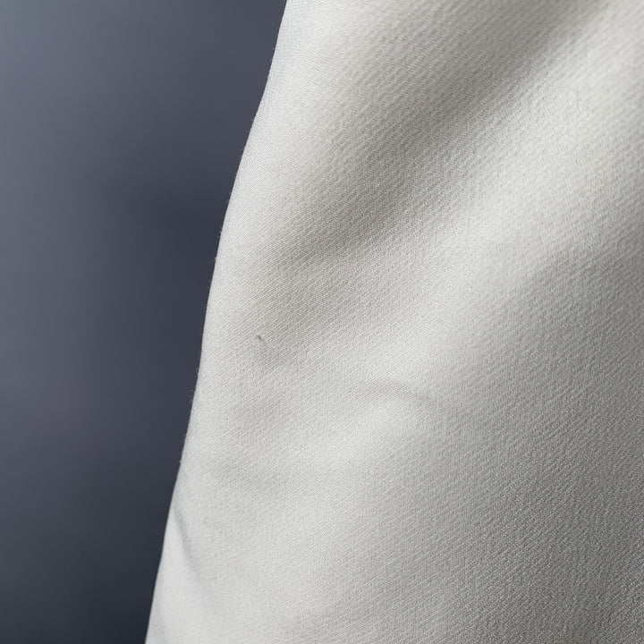 GARETH PUGH SS09 Size M White Black  Two Tone Open Front Coat