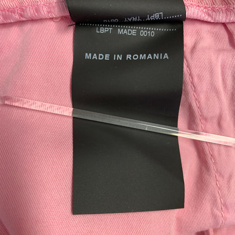 PT TORINO Size 34 Pink Cotton Blend Zip Fly Dress Pants